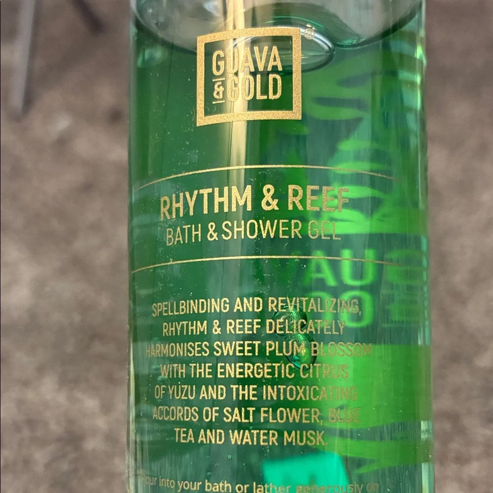 Luxury Bath & Shower Gel - Rhythm and Reef Scent